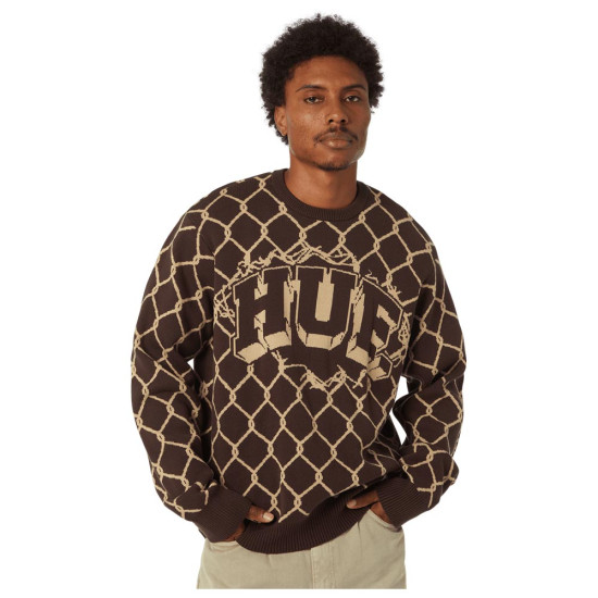 Huf Ανδρική πλεκτή μπλούζα Breakthrough Crewneck Sweater